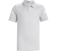 Adidas Baumwoll-Poloshirt Squadra 25 JY3412 Kinder Team Light Grey/White Gr. 140