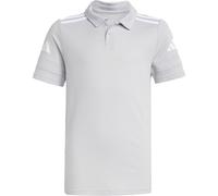 Adidas Poloshirt Squadra 25 Kinder – Baumwolle – Grau/Weiß Größe 128