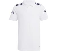 adidas Kinder Poloshirt Squadra 25 Baumwolle Weiß/Schwarz Größe 128