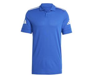 Adidas Squadra 25 Cotton Poloshirt - Royalblau/Weiß - Gr. XL