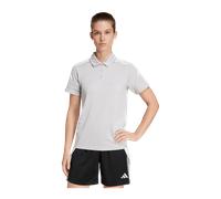 adidas Women's SQUADRA25 Cotton Polo, Team Light Grey/White, XXL