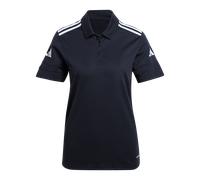adidas Women's SQUADRA25 Cotton Polo, Black/White, XS
