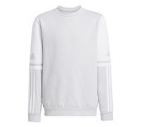 adidas Unisex Kinder SQUADRA25 Sweat Crew Kids, Team Light Grey/White, 5-6 Years