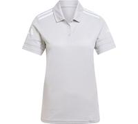 adidas Squadra 25 Baumwoll Poloshirt Damen JY3409 - team light grey/white XL/T