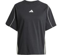 adidas Stadium 3-Streifen T-Shirt Damen JV7009 - black/off white L