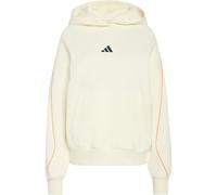 Kapuzensweatshirt ADIDAS SPORTSWEAR "STADIUM HOODIE", Damen, Gr. L, sanftes weiß, pure orange, dunkelblau, Obermaterial: 75% Baumwolle, 25% Polyester, angesetztes Bündchen, Sweatshirts (95558241-L) sa