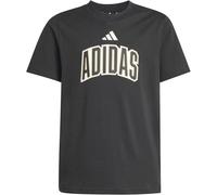 Adidas Stadium Lettering T-Shirt Kinder T-Shirt, schwarz 140
