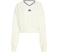 adidas Stadium Sweatshirt Damen JZ1074 - off white/dark blue XL