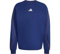 adidas Stadium Sweatshirt Herren JZ2766 - dark blue/off white/pure orange XS