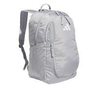 adidas Stadium Team Sport-Rucksack f r Damen und Herren (36 l), strapazierf hige, athletische Laptop-Tasche, Hellgrau/4.0, Einheitsgr e