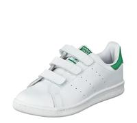 Adidas Stan Smith Cf C, Unisex-Kinder Fitnessschuhe, Weiß (Ftwbla/Verde 000), 31.5 EU