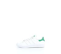 Adidas Stan Smith, Unisex-Kinder Sneakers, Weiß (Ftwr White/Ftwr White/Green), 38 EU