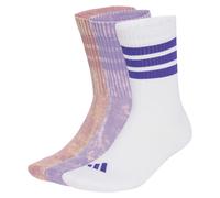 Stonewash Crew Socken, 3 Paar Magic Lilac / Magic Mauve / White / Pure Purple 37-39
