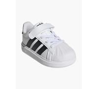 adidas Streettalk Schuhe Baby weiß rein schwarz - 22