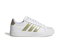 Sneaker ADIDAS SPORTSWEAR "STREETTALK", Damen, Gr. 37, cloud weiß, gold metallic, ftwr weiß, Synthetik, Schuhe Sneaker, inspiriert vom Design des adidas Superstar (60873350-37) cloud weiß, gold metall