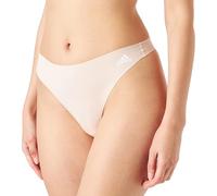 Adidas String Tanga Damen - Unterhosen (Gr. XS - XXL) - bequeme Unterwäsche, Rosa-mel., XL