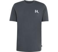 adidas Summer Embroidered Slides Herren T-Shirts grau Größe M Lifestyle Widerstandsfähig