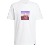 adidas Summer Heat Graphic T-Shirt Herren JZ7545 - white XL