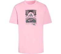 adidas Summer Slides Relax Graphic T-Shirt Herren KG5393 - true pink XL