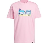 adidas Summer Sunset Graphic T-Shirt Herren KG0662 - true pink XXL