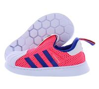 adidas Superstar 360 Baby Girls Shoes Size 8.5, Color: Pink/Blue
