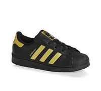adidas Superstar C Sneaker, Schwarz (Negbas/Dormet/Dormet), 30.5 EU