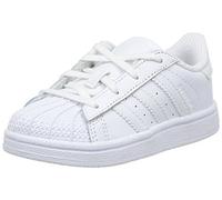 adidas Superstar Foundation J, Unisex-Kinder Gymnastikschuhe, Elfenbein (Ftwr White/ftwr White/ftwr White), 35.5 EU