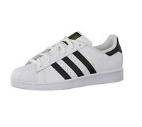 Adidas Superstar, Herren Fitnessschuhe, Weiß (Ftwbla/Negbas 000), 45 1/3 EU