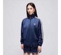 ADIDAS SWEATSHIRT MIT REIßVERSCHLUSS SATIN LACE TRACK TOP Dunkelblau Damen