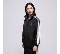 ADIDAS SWEATSHIRT MIT REIßVERSCHLUSS SATIN LACE TRACK TOP Schwarz Damen