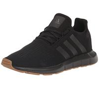adidas Swift Run 1.0 Herren-Sneaker, Schwarz, 42 EU | Freizeitschuhe, vom Laufen inspiriert, Strick-Obermaterial, Schnürverschluss, für den Alltag, normale Passform