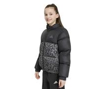 adidas Mädchen Winterjacke Allover Print Puffer Jacket KH0202 164 Black/Grey Four/Grey Six
