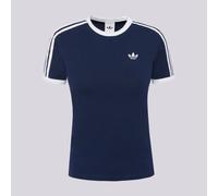 Adidas Originals 3 Stripes Slim Kurzarm-t-shirt XS Night Indigo / White
