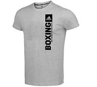 Adidas T-Shirt CLTS21V-B-107 Community Vertical Boxing Unisex Kinder Grau/Schwarz XL