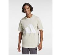 Adidas T-Shirt Essential Big Logo Wonalu/White M