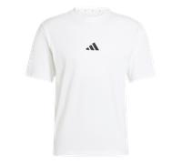 adidas Essentials Small Logo Single Jersey T-Shirt weiß/schwarz - M