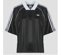 Adidas 3S JAQUARD TEE women Shortsleeves black in Größe:L