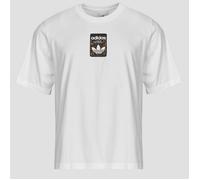 adidas T-Shirt Leo Oversized T-Shirt in Weiss EU M