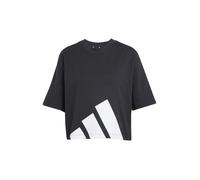 adidas T-Shirt mit Logoprint Damen - schwarz - Größe S Größe:S