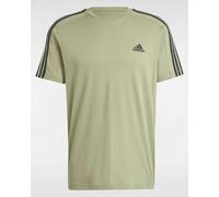 Adidas T-Shirt Sportswear Essential Single 3-Stripes Teengreen M