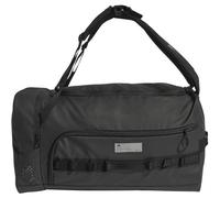 Sporttasche ADIDAS PERFORMANCE "HYBRID DUFFEL", schwarz, reflective silber, Obermaterial: 100% Polyurethan, Taschen Sporttasche, für Erwachsene, aus Polyurethan, mit Griffen und Quertragegurt (3656800