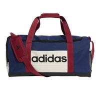 adidas Linear Colourblocking-Style Duffle Trainingstasche M KE5542 - dark blue/off white/active maroon