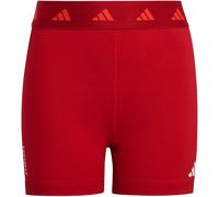 adidas TECHFIT kurze Tights Kinder JF3749 - team power red 2/bright red/white 128