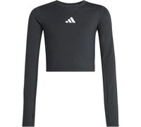 adidas Techfit Langarmshirt Mädchen KB6931 - black/white 152