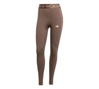 adidas TECHFIT Stash Pocket Full-Length Leggings, Farbe Braun, Größe 56