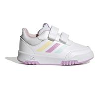 adidas Unisex Kinder Schuhe Tensaur – Klettverschluss – Cloud White/Blue/Bliss Lilac – Größe 25 EU