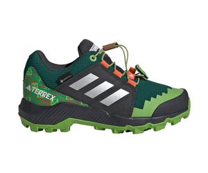 adidas Terrex Adidas Minecraft Terrex Gore-tex Wanderschuh collegiate green/matte silver/semi impact orange (024A) 11K