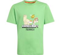 Adidas Minecraft Terrex Kurzarm-t-shirt 13-14 Jahre Semi Lucid Lime