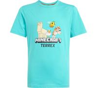 Adidas Minecraft Terrex Kurzarm-t-shirt 14-15 Jahre Semi Mint Rush