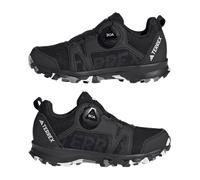 Adidas Trailrunning-Schuhe Terrex Agravic BOA Kinder Schwarz/Weiß/Grau Größe 28 EU